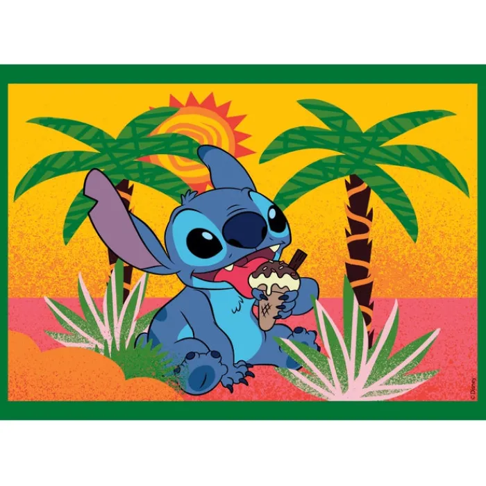 Disney Stitch - 1x12 + 1x16 + 1x20 + 1x24 pezzi^Clementoni Discount