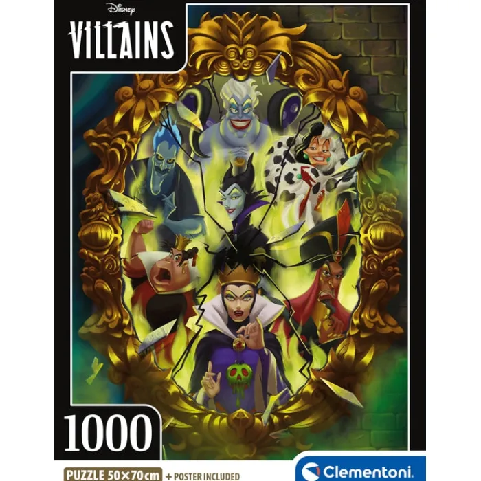 Disney Villains - 1000 pezzi^Clementoni Discount