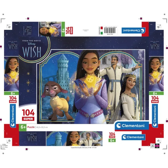 Disney Wish - 104 pezzi^Clementoni Best