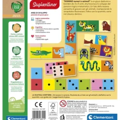 Domino numeri e animali^Clementoni Best
