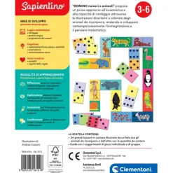 Domino Numeri e Animali^Clementoni
