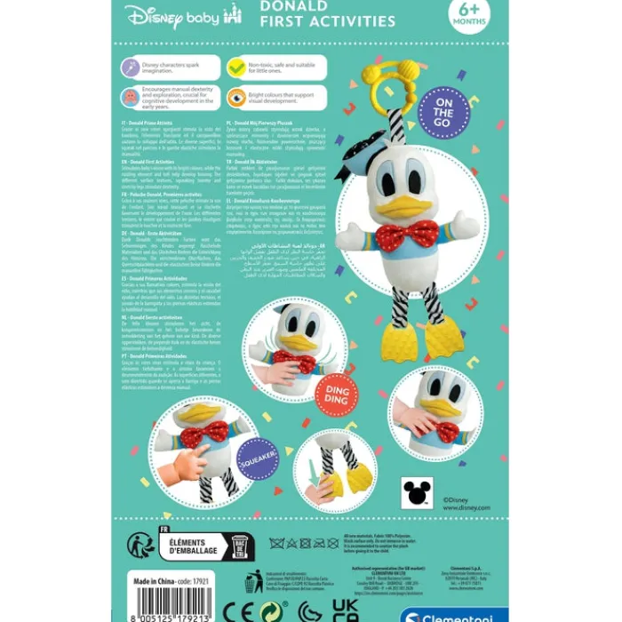 Donald Duck Activity Plush^Clementoni Outlet