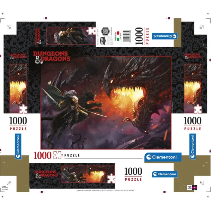 Dungeons & Dragons - 1000 pezzi^Clementoni Hot