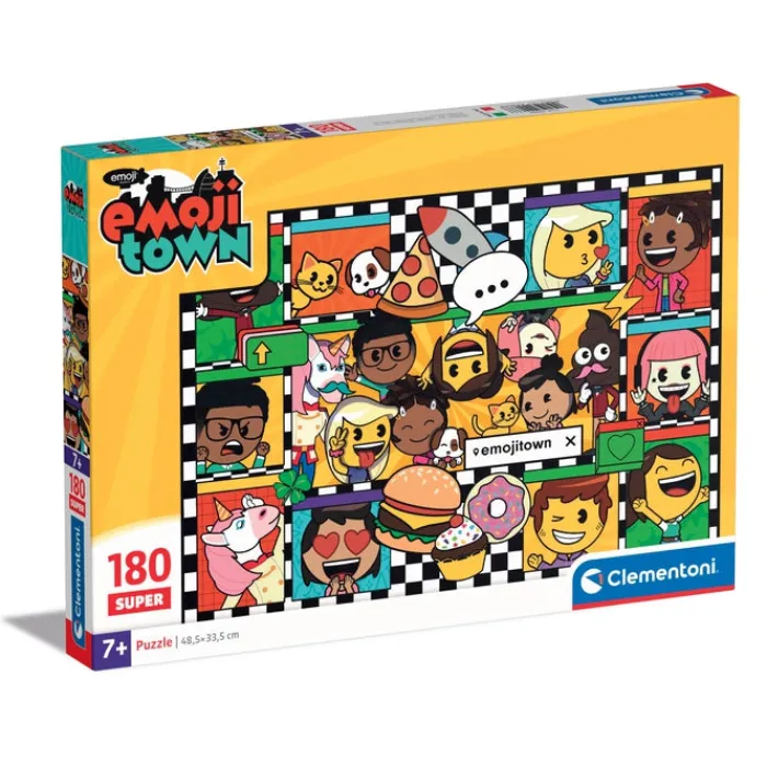 Emojii Town - 180 pezzi^Clementoni Discount