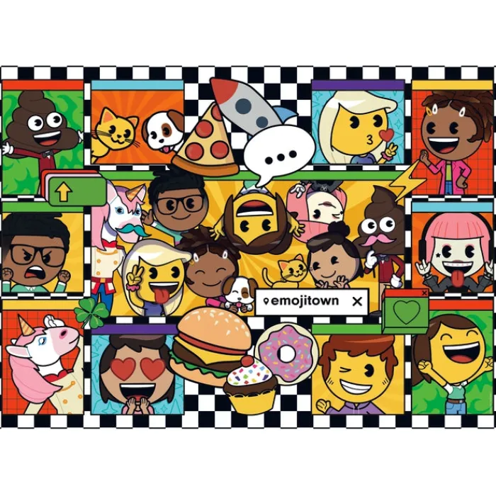 Emojii Town - 180 pezzi^Clementoni Discount