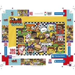 Emojii Town - 180 pezzi^Clementoni Discount