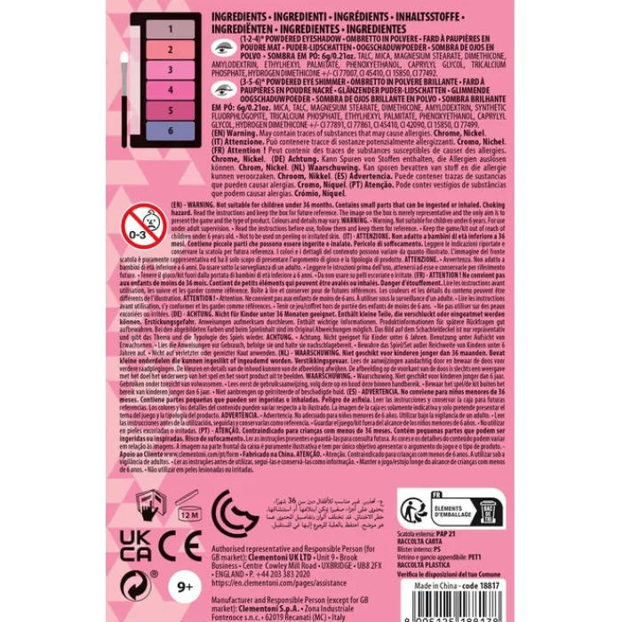 Eyeshadow: Pink Power^Clementoni Sale