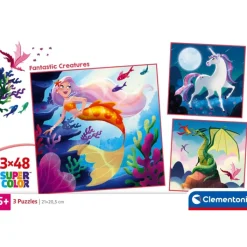 Fantastic Creatures - 3x48 pezzi^Clementoni Clearance