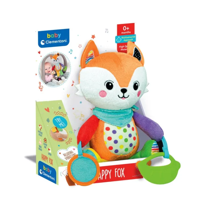 Fox Activity Plush^Clementoni Clearance