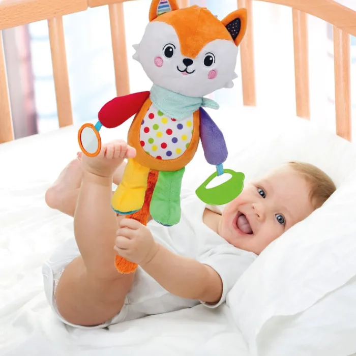 Fox Activity Plush^Clementoni Clearance