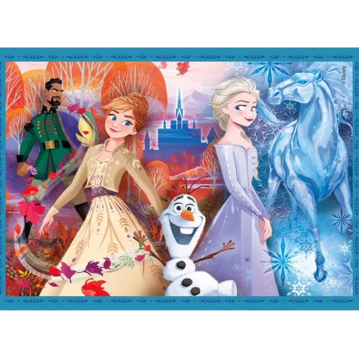 Frozen - 1x12 + 1x16 + 1x20 + 1x24 pezzi^Clementoni New