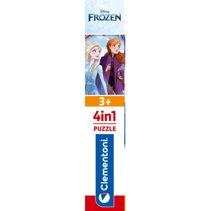 Frozen - 1x12 + 1x16 + 1x20 + 1x24 pezzi^Clementoni New