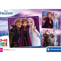 Frozen - 3x48 pezzi^Clementoni Discount