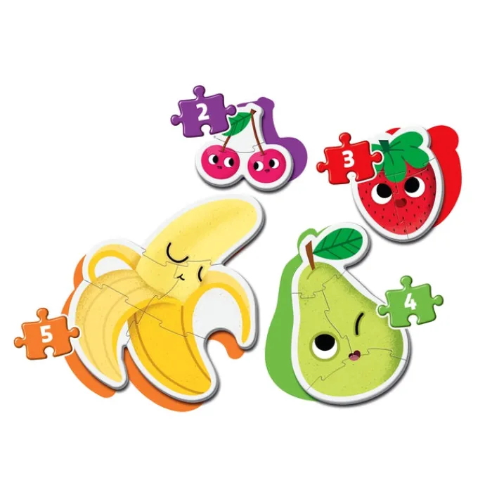 Fruits - 1x3 + 1x6 + 1x9 + 1x12 pezzi^Clementoni Best