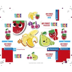 Fruits - 1x3 + 1x6 + 1x9 + 1x12 pezzi^Clementoni Best