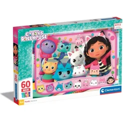 Gabby Dollhouse - 60 pezzi^Clementoni New