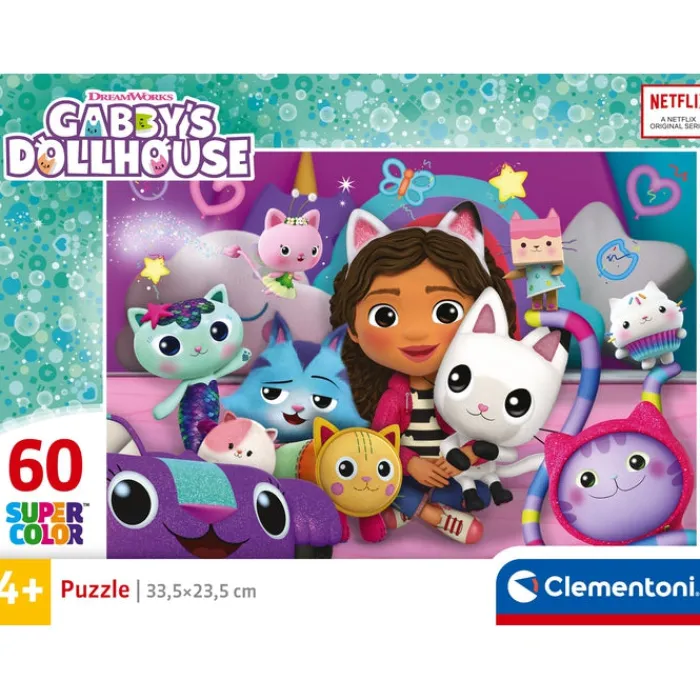 Gabby Dollhouse - 60 pezzi^Clementoni Discount