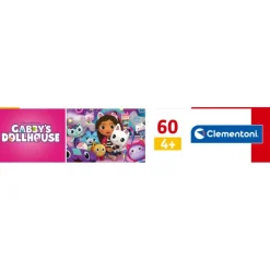Gabby Dollhouse - 60 pezzi^Clementoni Discount