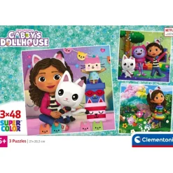 Gabby's Dollhouse - 3x48 pezzi^Clementoni Online