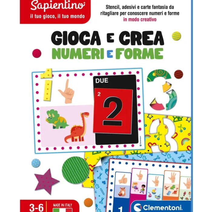 Gioca e crea Numeri e Forme^Clementoni Hot