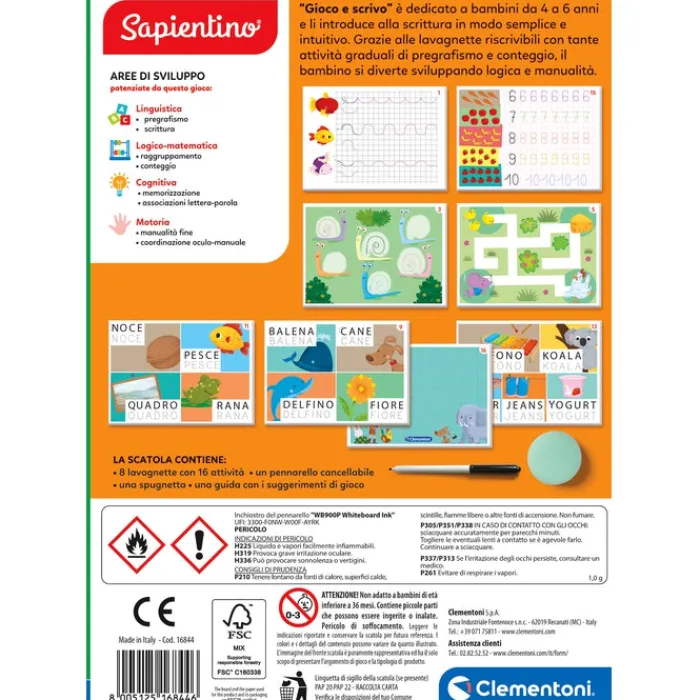 Gioco e scrivo^Clementoni Clearance