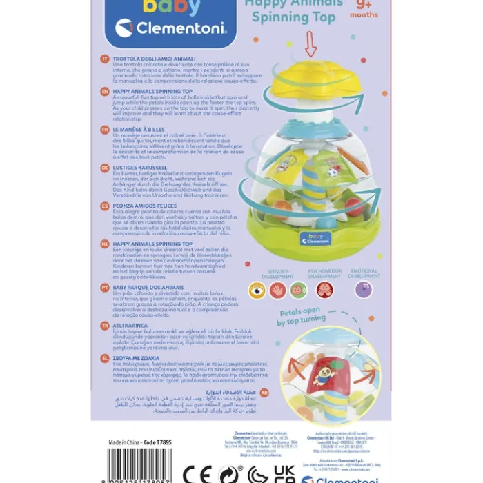 Happy Friends Spinning Top^Clementoni Hot
