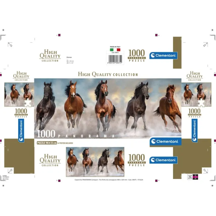 Horses - 1000 pezzi^Clementoni New