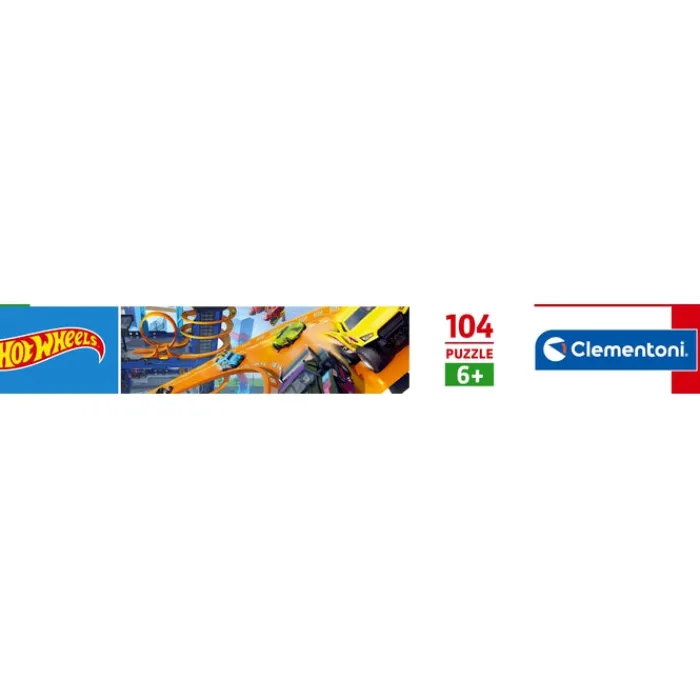 Hot WheelsTM - 104 pezzi^Clementoni New