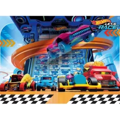 Hot WheelsTM - 104 pezzi^Clementoni Hot