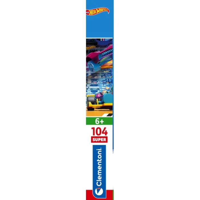 Hot WheelsTM - 104 pezzi^Clementoni Hot