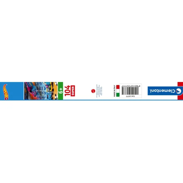 Hot WheelsTM - 104 pezzi^Clementoni Hot
