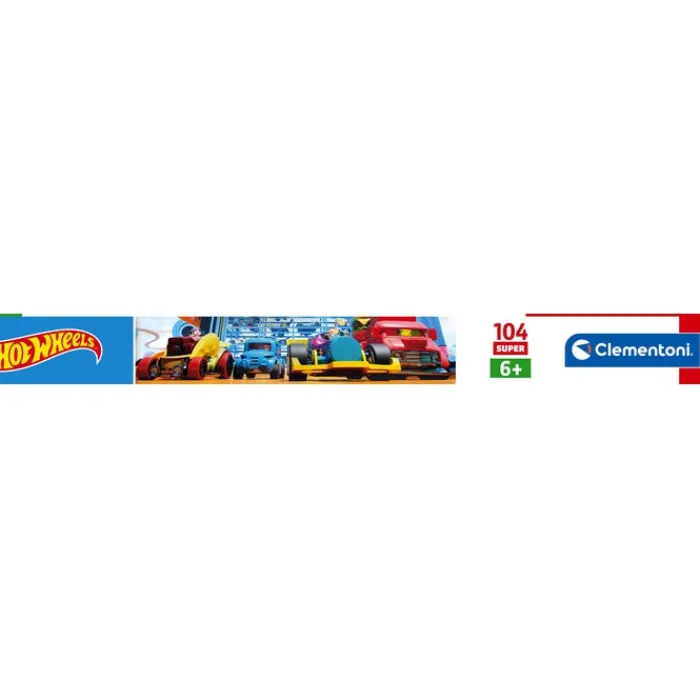 Hot WheelsTM - 104 pezzi^Clementoni Hot
