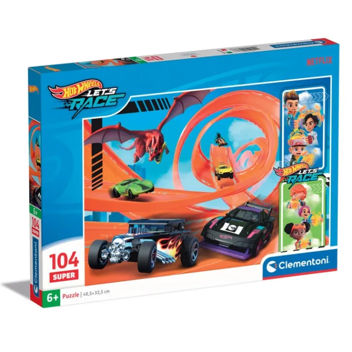 Hot WheelsTM - 104 pezzi^Clementoni Outlet