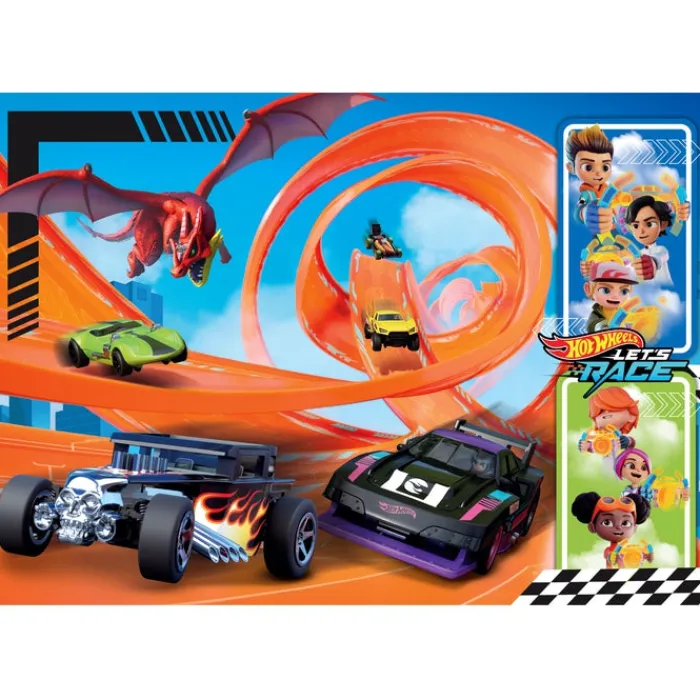Hot WheelsTM - 104 pezzi^Clementoni Outlet
