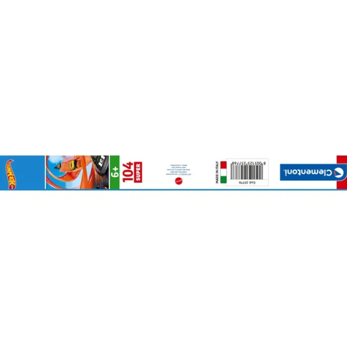 Hot WheelsTM - 104 pezzi^Clementoni Outlet