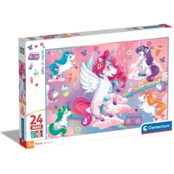 Jolly Unicorns - 24 pezzi^Clementoni
