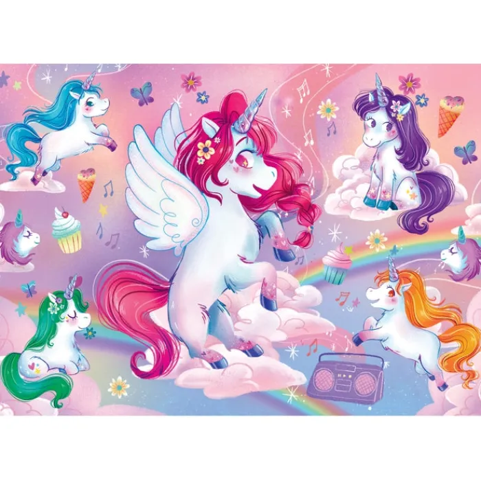 Jolly Unicorns - 24 pezzi^Clementoni