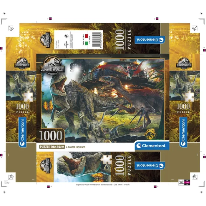 Jurassic World - 1000 pezzi^Clementoni Discount