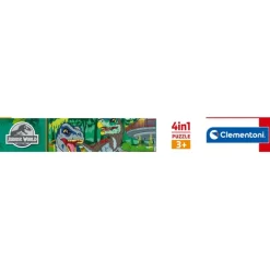 Jurassic World - 1x12 + 1x16 + 1x20 + 1x24 pezzi^Clementoni Online