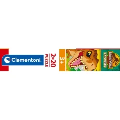 Jurassic World - 2x20 pezzi^Clementoni New