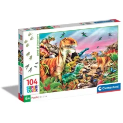 Land Of Dinosaurs - 104 pezzi^Clementoni Clearance