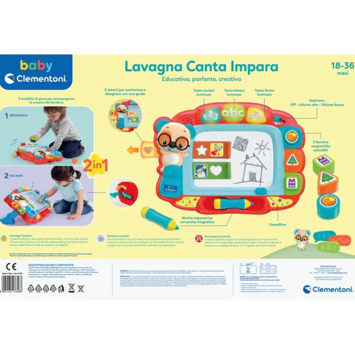Lavagna Canta e Impara^Clementoni Hot