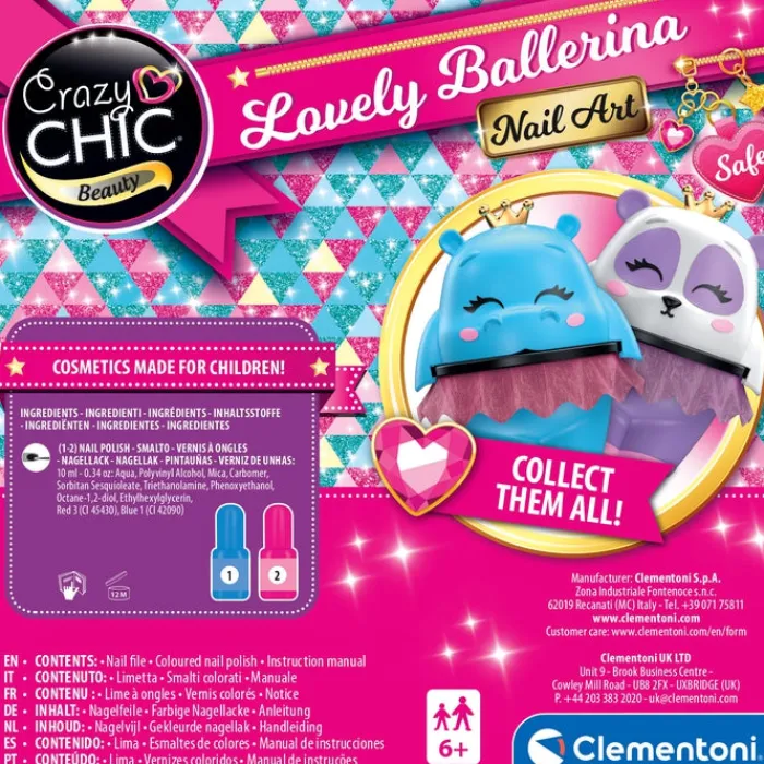 Lovely Ballerina - Nail Art^Clementoni Outlet
