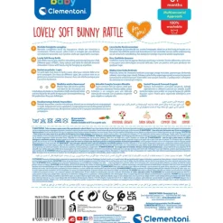 Lovely Bunny Soft Rattle^Clementoni Best