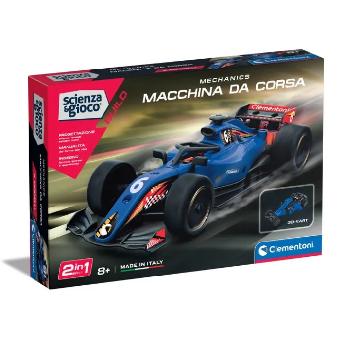 Macchina da Corsa Blu^Clementoni