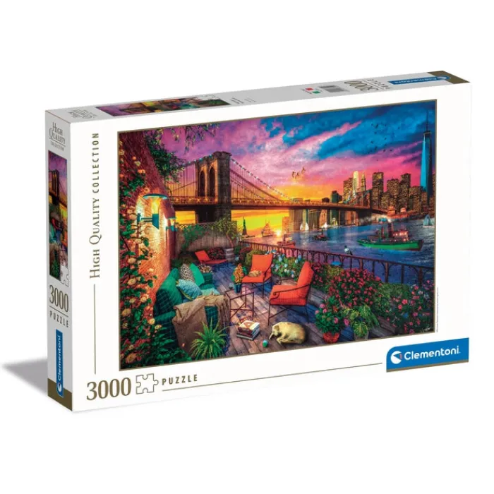 Manhattan Balcony Sunset - 3000 pezzi^Clementoni New