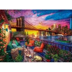 Manhattan Balcony Sunset - 3000 pezzi^Clementoni New