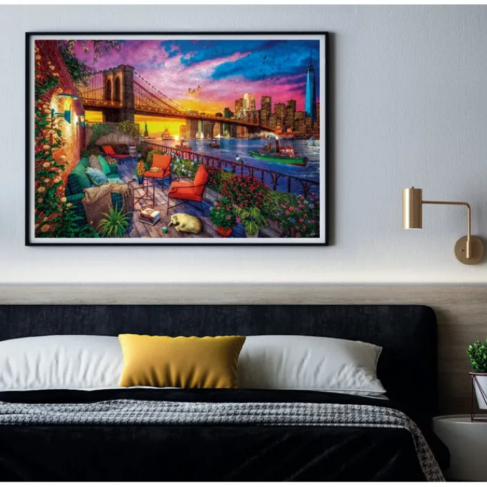 Manhattan Balcony Sunset - 3000 pezzi^Clementoni New