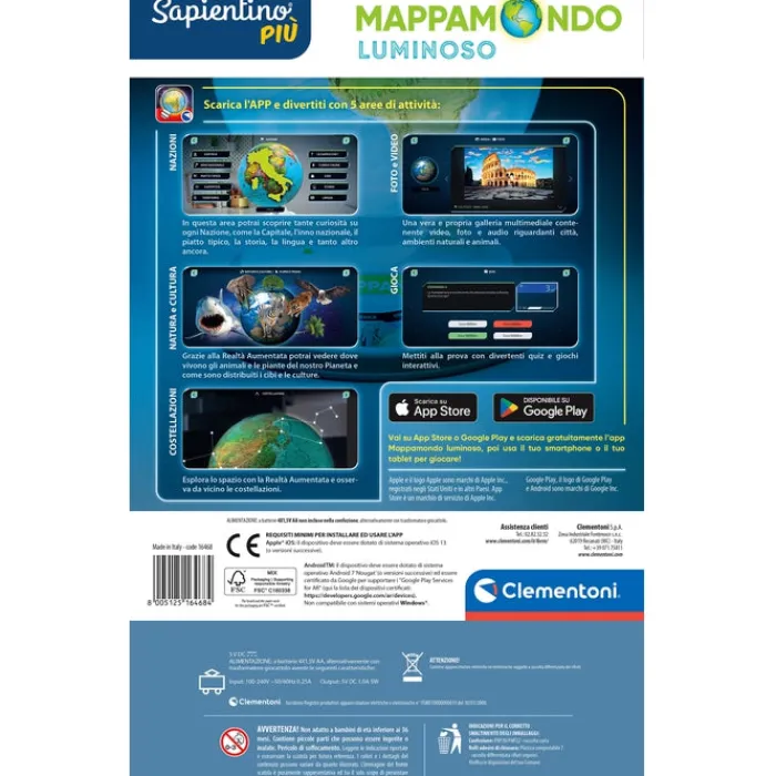 Mappamondo Luminoso^Clementoni Discount