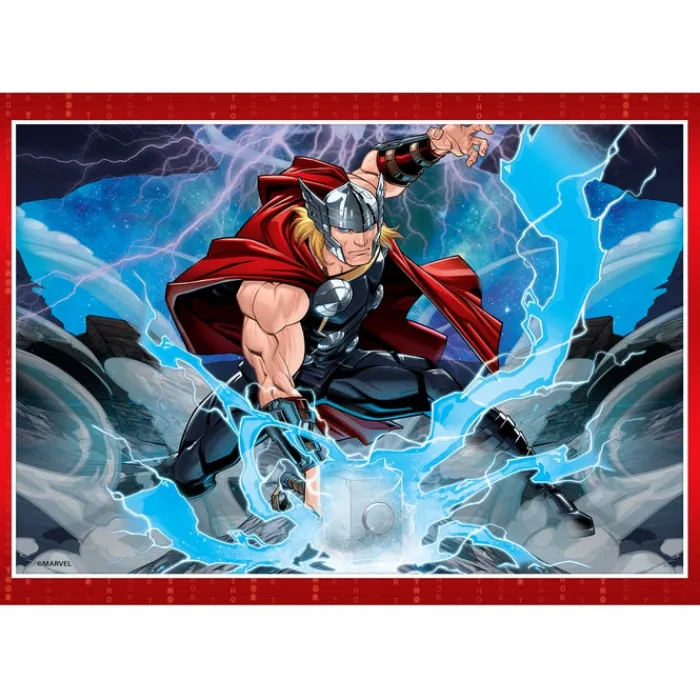Marvel Avengers - 1x12 + 1x16 + 1x20 + 1x24 pezzi^Clementoni Best